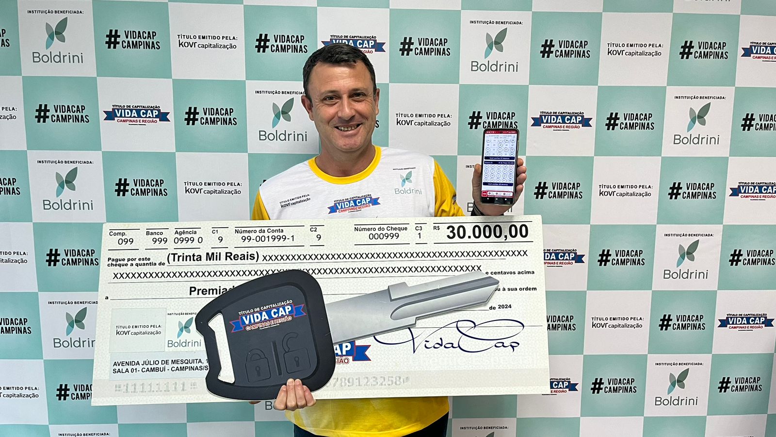 Motorista de Elias Fausto ganha um T-Cross mais 30 mil e vai se livrar das dívidas 